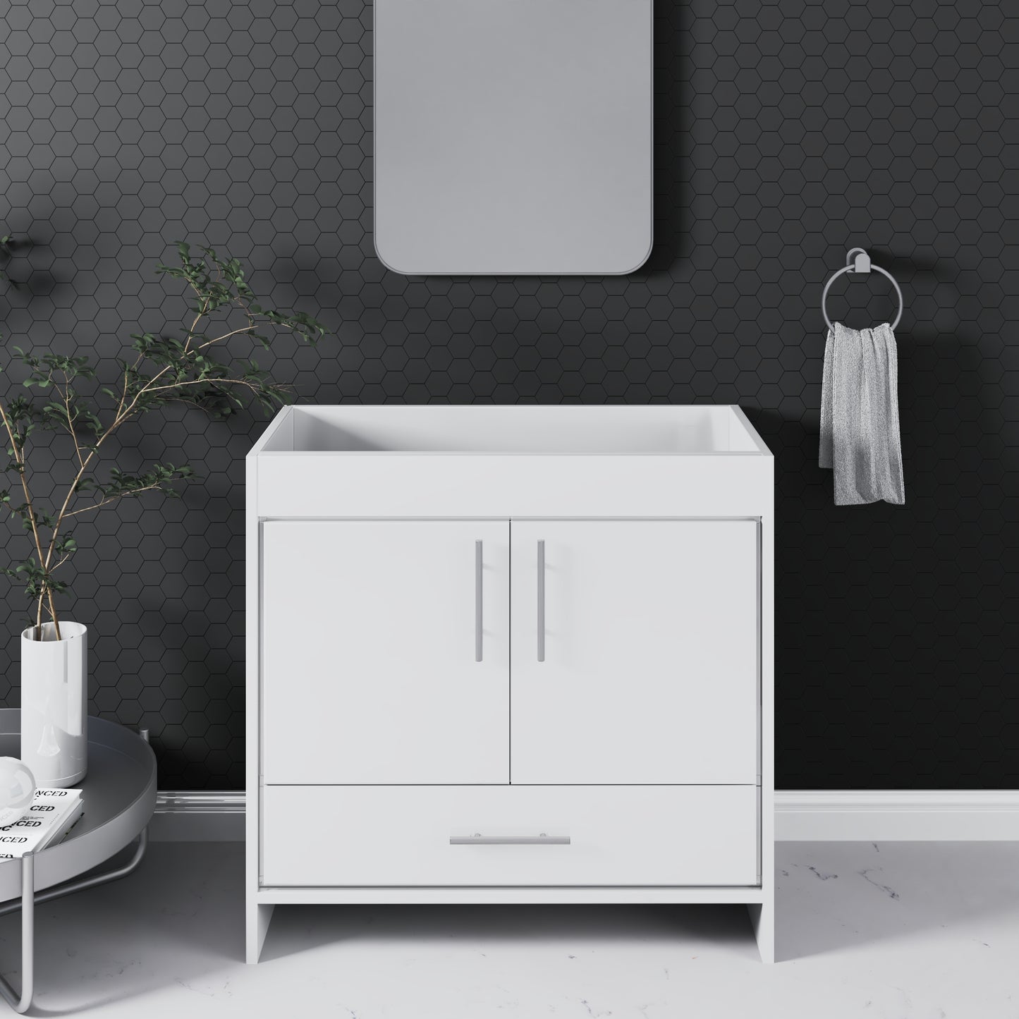Pacific 36" Bathroom Vanity Cabinet Only