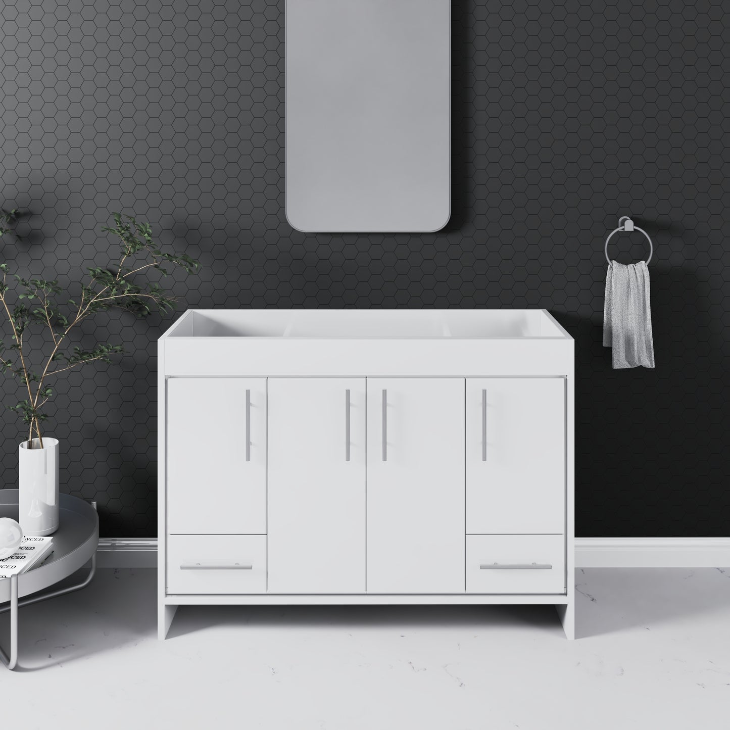 Pacific 48" Bathroom Vanity Cabinet Only