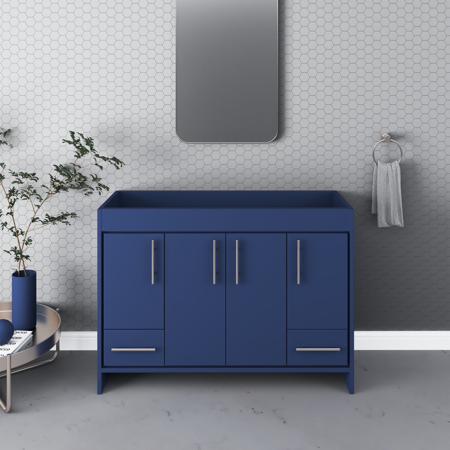 Pacific 48" Bathroom Vanity Cabinet Only