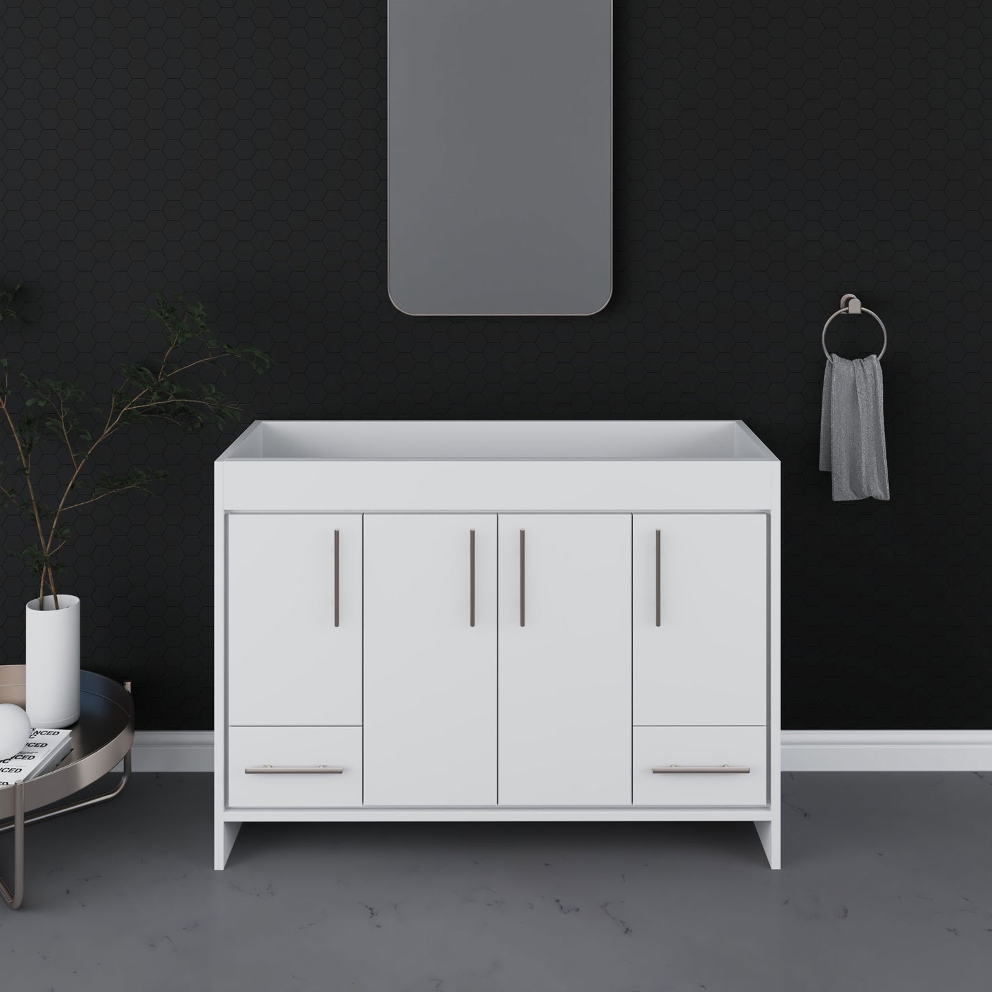 Pacific 48" Bathroom Vanity Cabinet Only