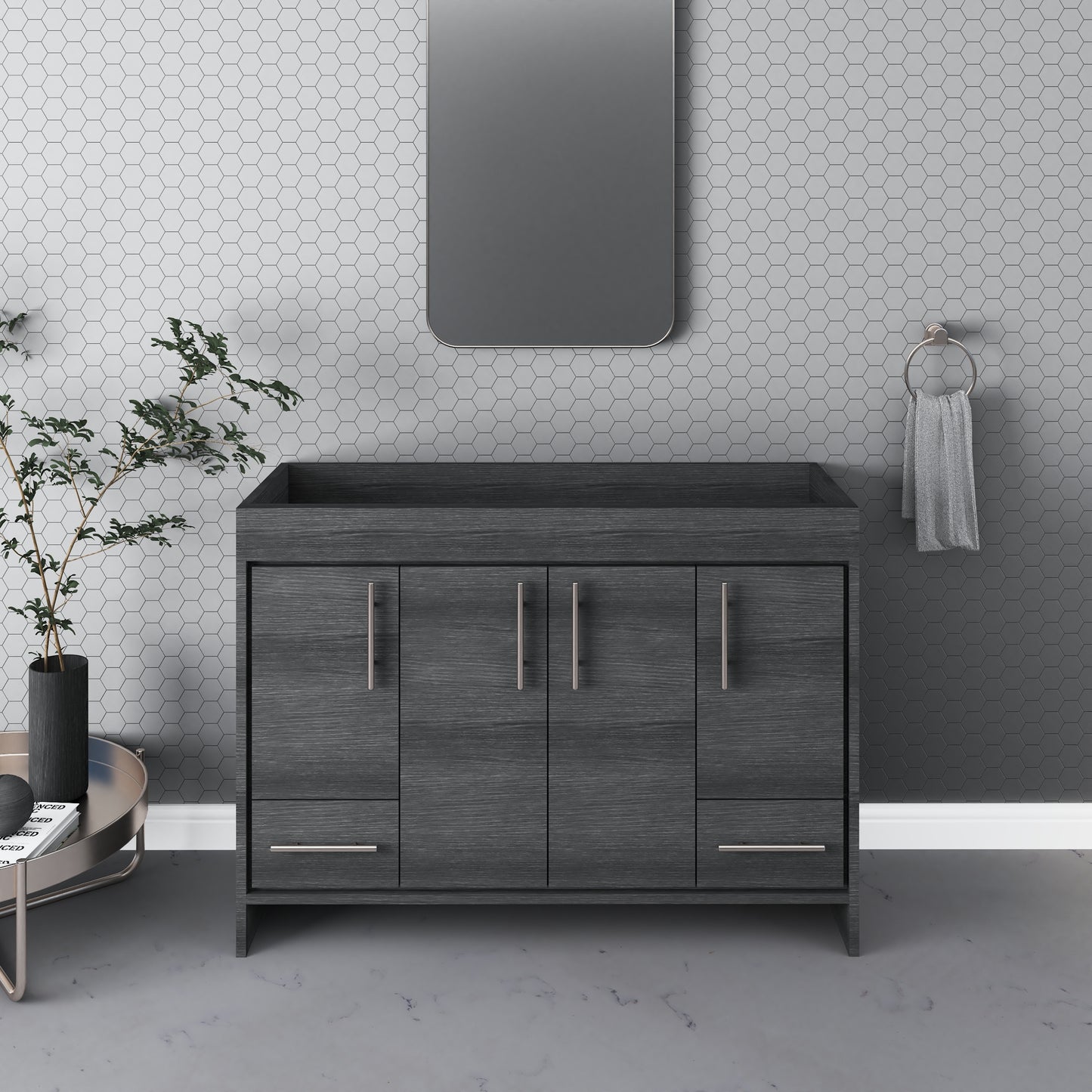 Pacific 48" Bathroom Vanity Cabinet Only