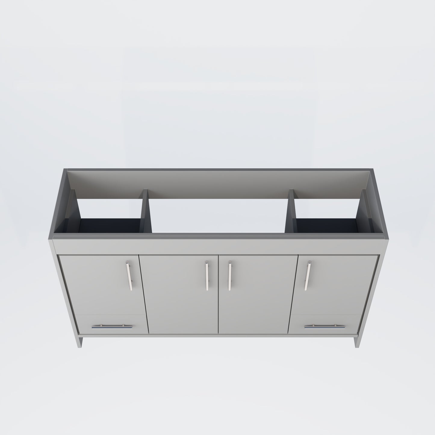 Pacific 60" Single Sink Bathroom Vanity Cabinet Only