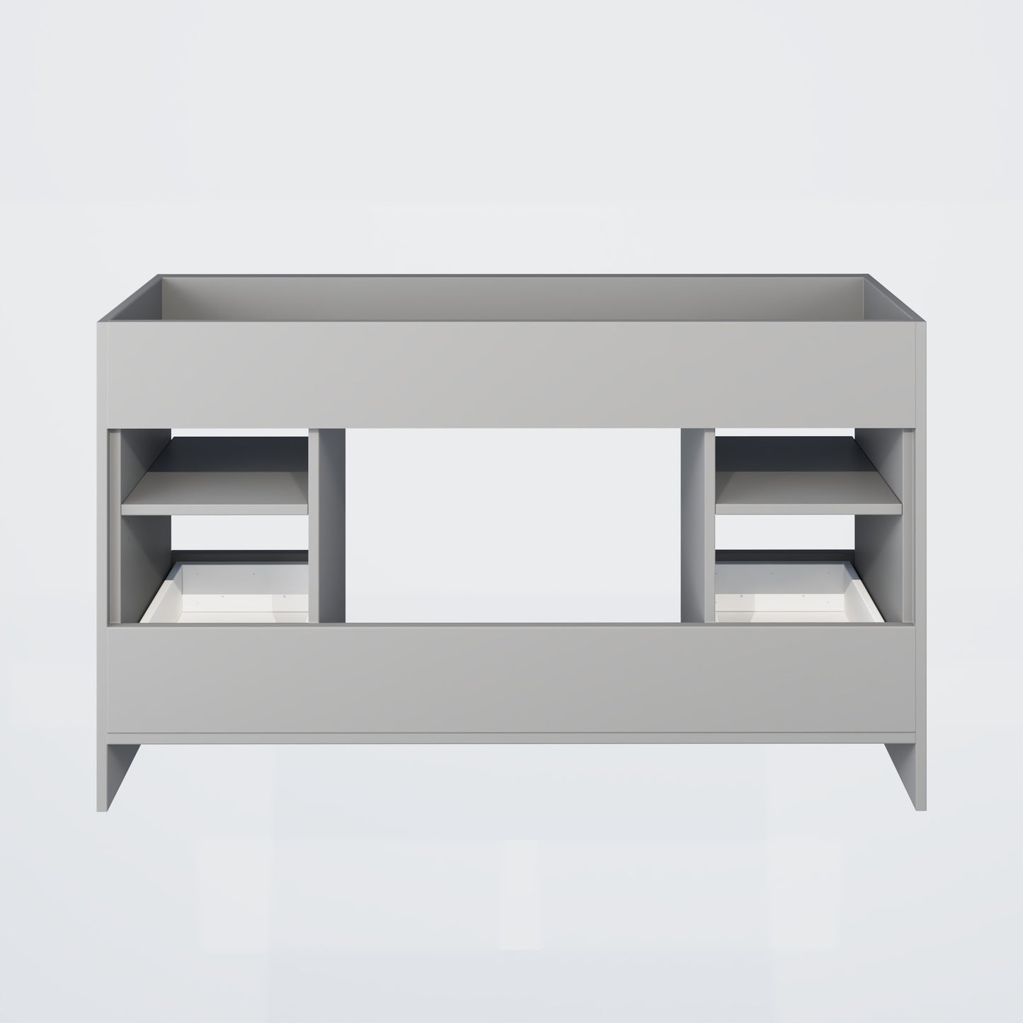 Pacific 60" Single Sink Bathroom Vanity Cabinet Only