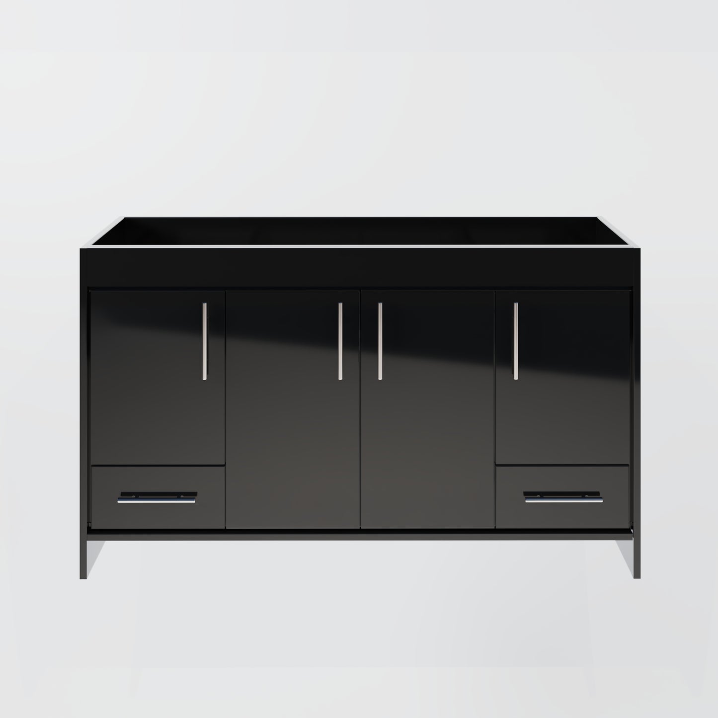Pacific 60" Single Sink Bathroom Vanity Cabinet Only
