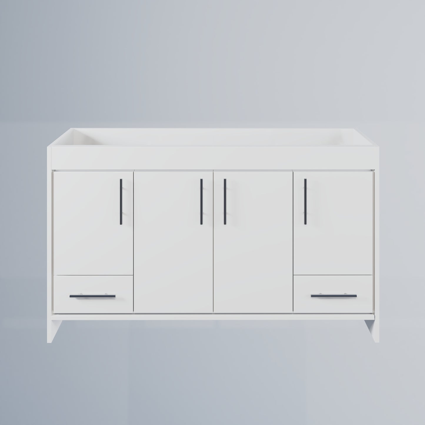 Pacific 60" Single Sink Bathroom Vanity Cabinet Only