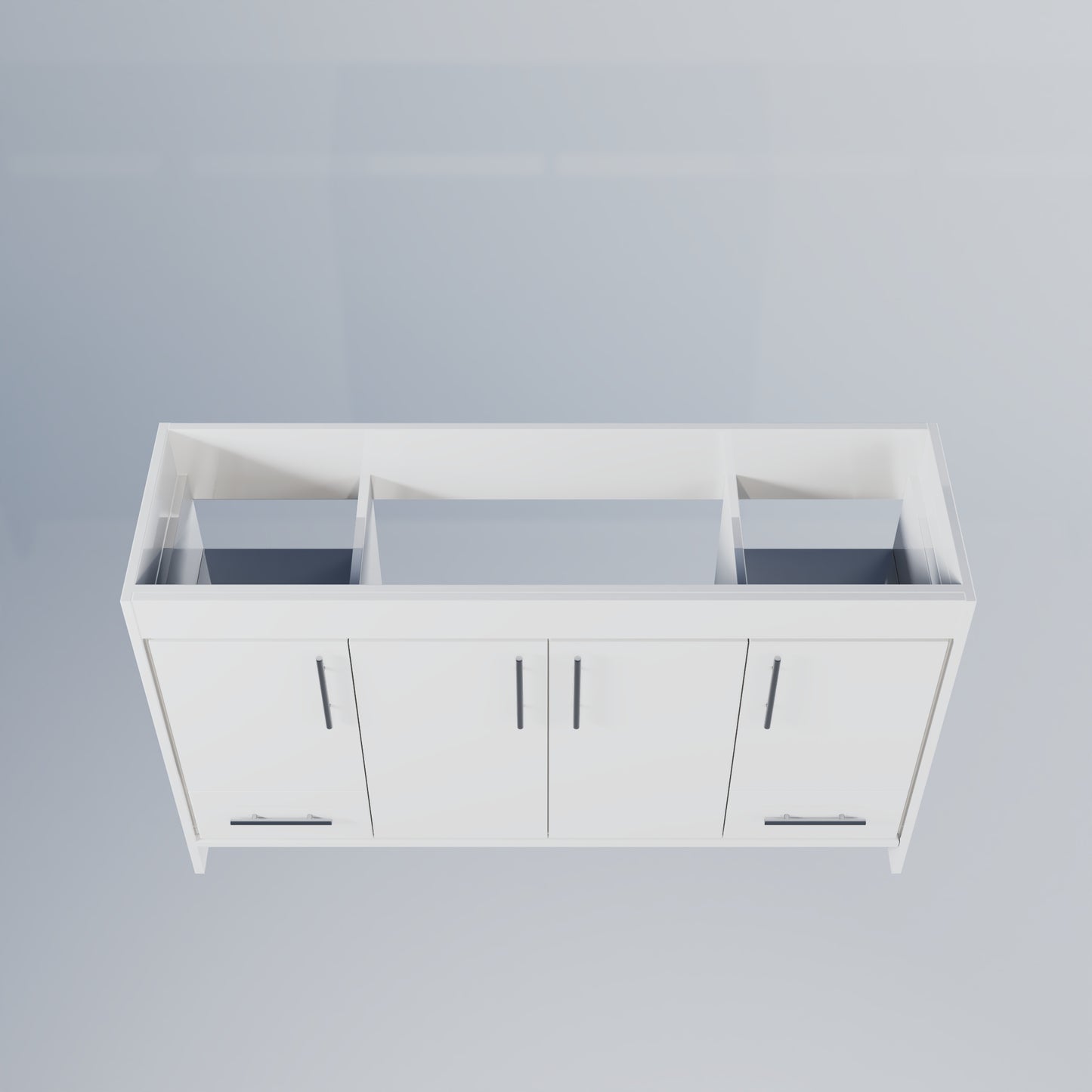 Pacific 60" Single Sink Bathroom Vanity Cabinet Only