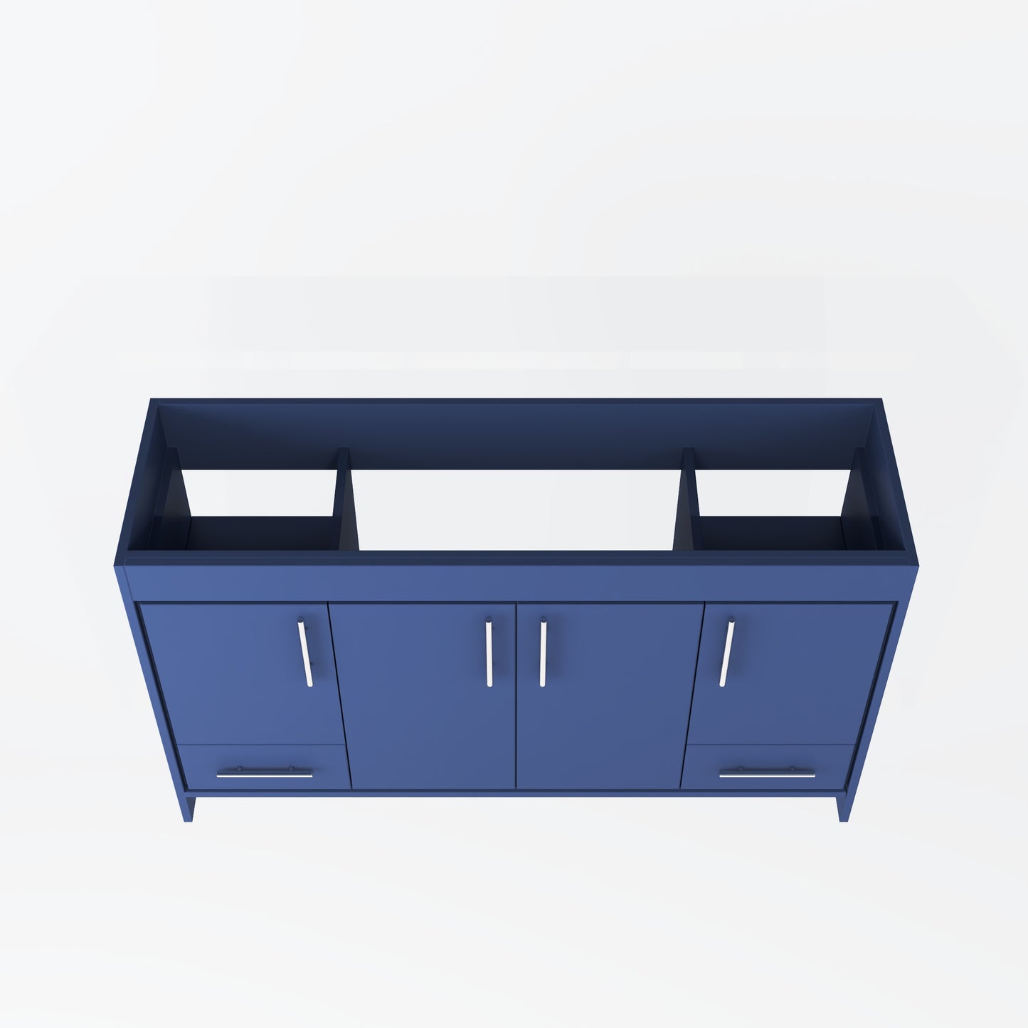 Pacific 60" Single Sink Bathroom Vanity Cabinet Only