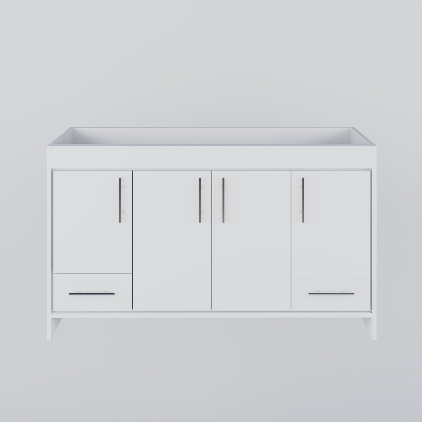 Pacific 60" Single Sink Bathroom Vanity Cabinet Only