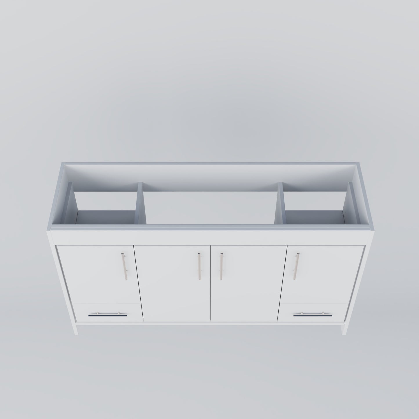 Pacific 60" Single Sink Bathroom Vanity Cabinet Only