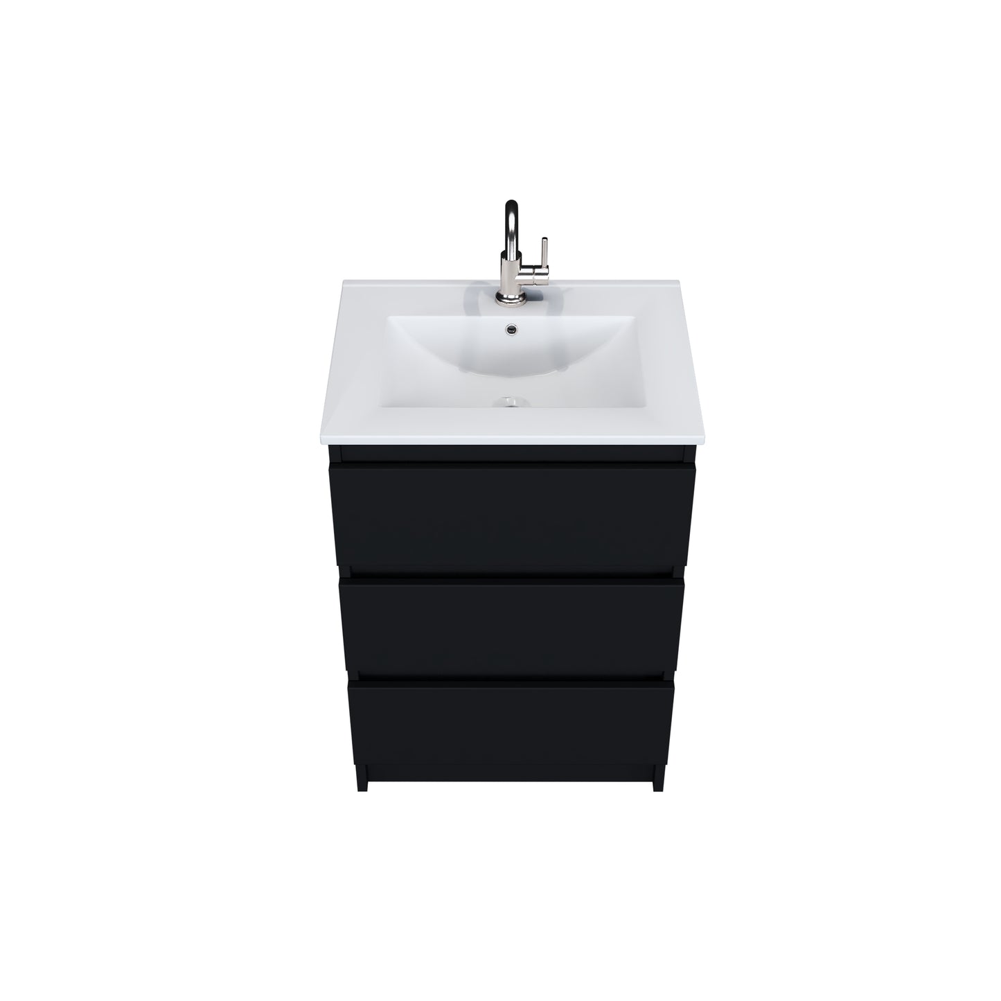 Pepper 24" Bathroom Vanity with integrated counter top