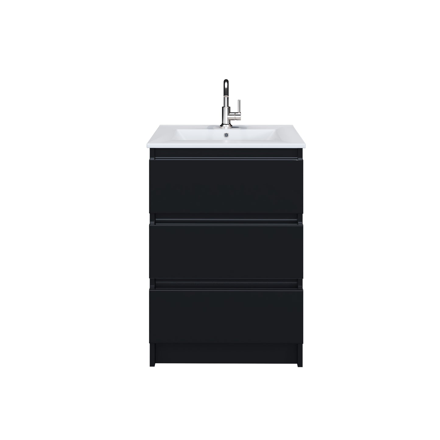 Pepper 24" Bathroom Vanity with integrated counter top