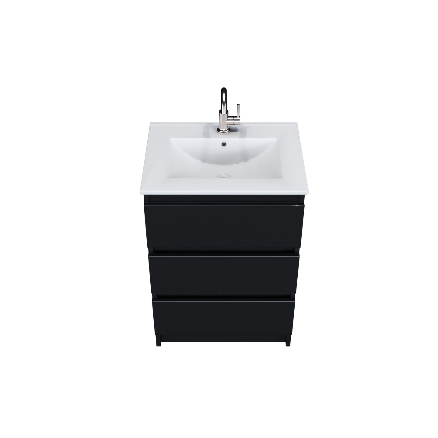 Pepper 24" Bathroom Vanity with integrated counter top