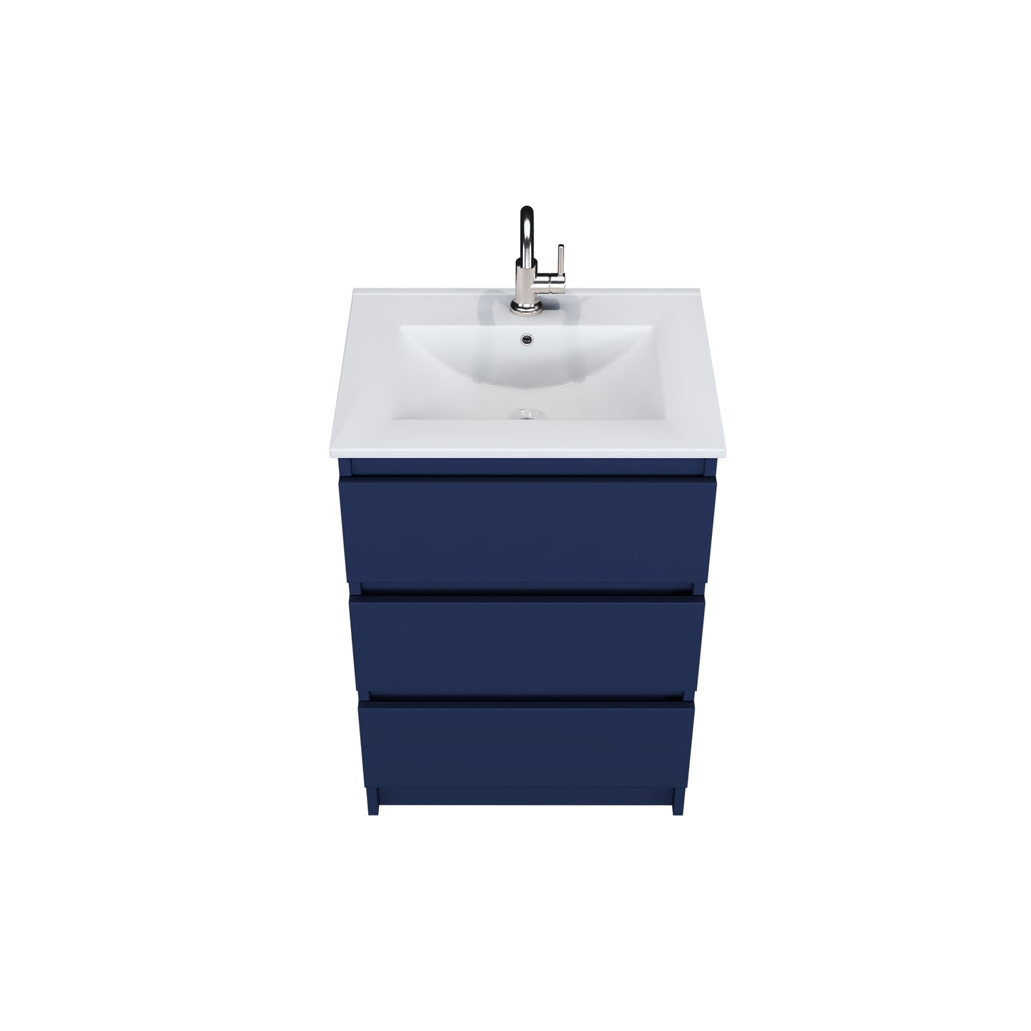 Pepper 24" Bathroom Vanity with integrated counter top