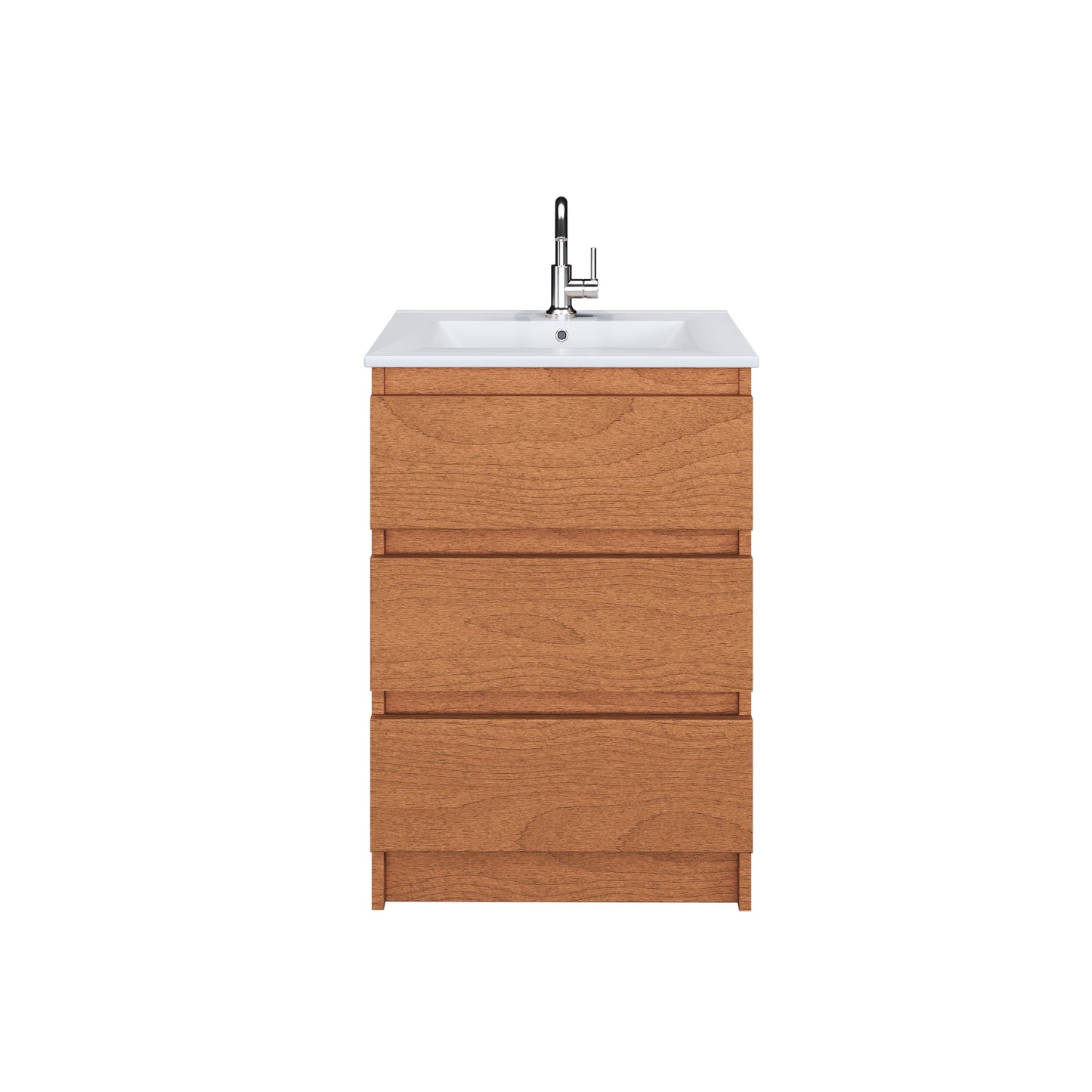Pepper 24" Bathroom Vanity with integrated counter top