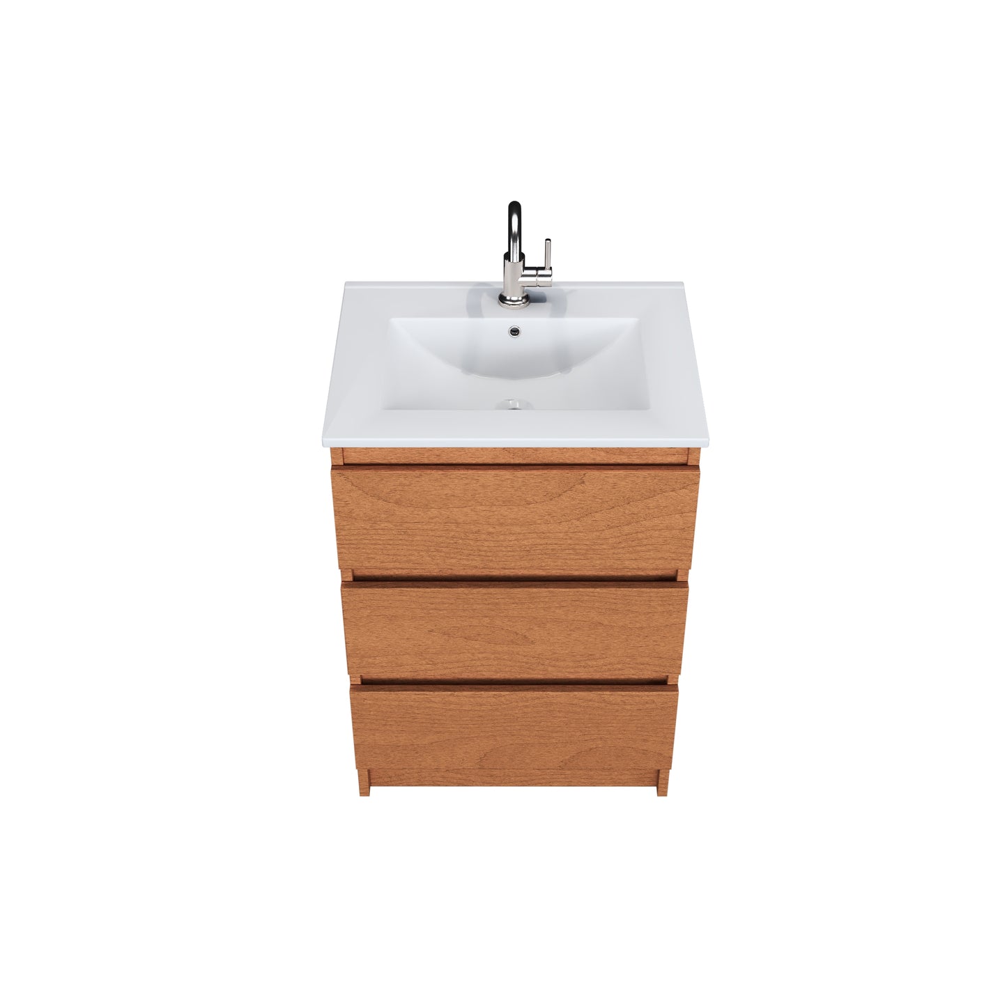 Pepper 24" Bathroom Vanity with integrated counter top