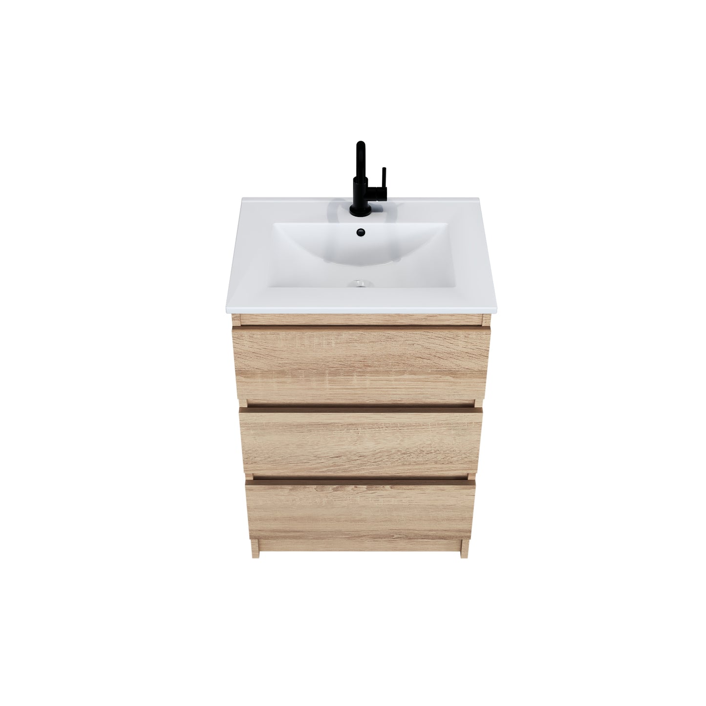 Pepper 24" Bathroom Vanity with integrated counter top