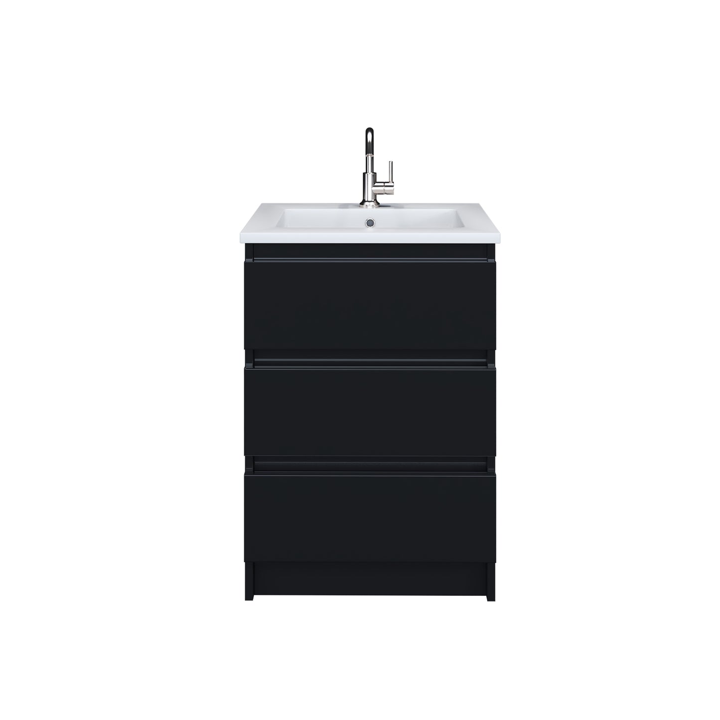 Pepper 24" Bathroom Vanity with integrated counter top