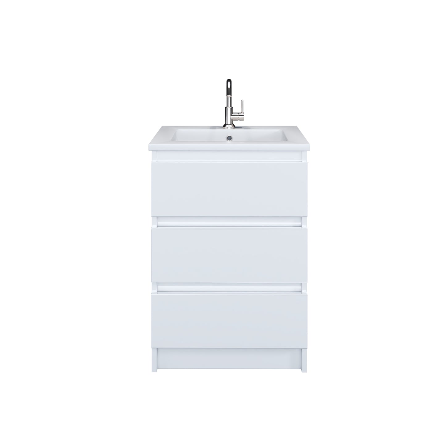 Pepper 24" Bathroom Vanity with integrated counter top