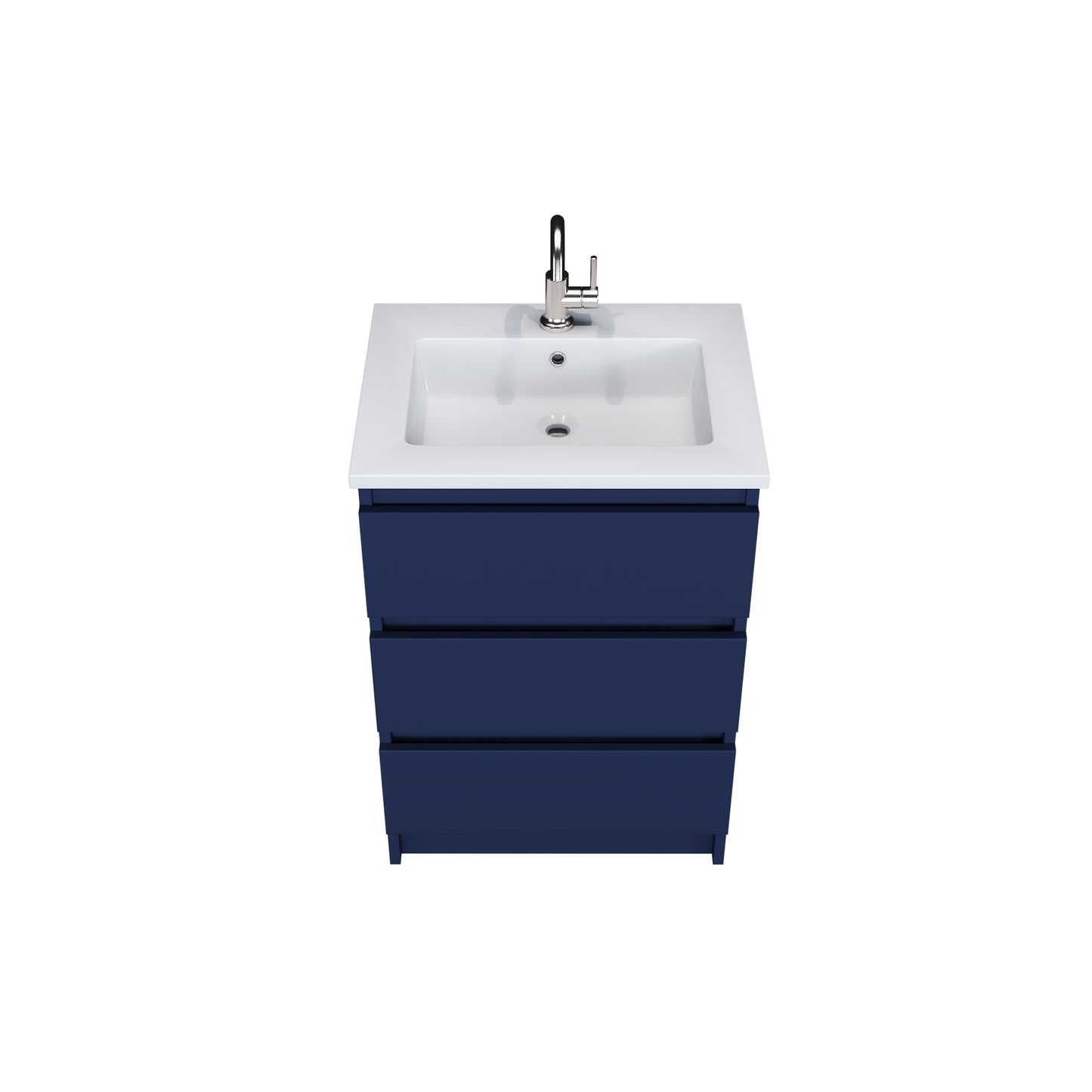 Pepper 24" Bathroom Vanity with integrated counter top