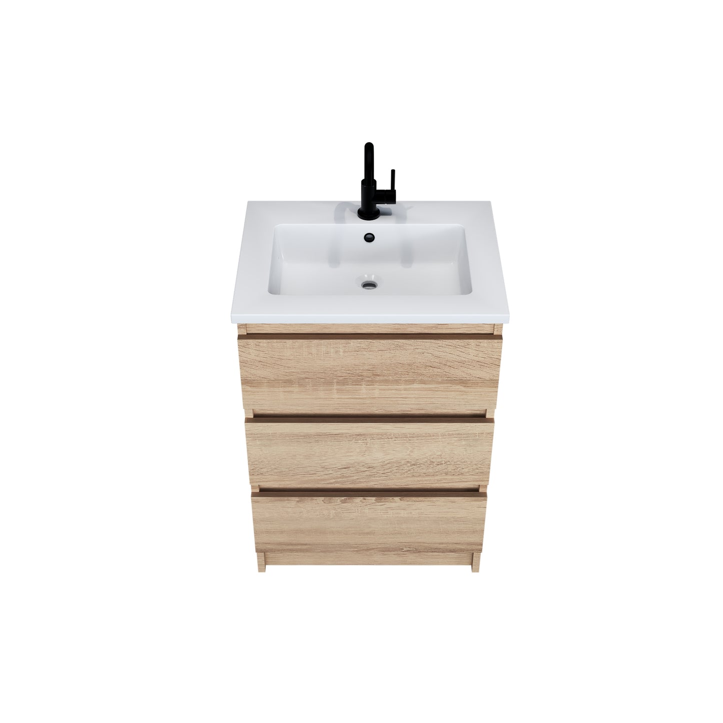 Pepper 24" Bathroom Vanity with integrated counter top