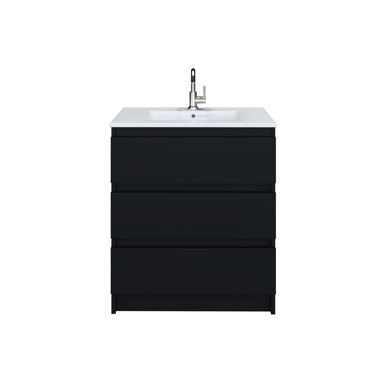 Pepper 30" Bathroom Vanity with integrated counter top