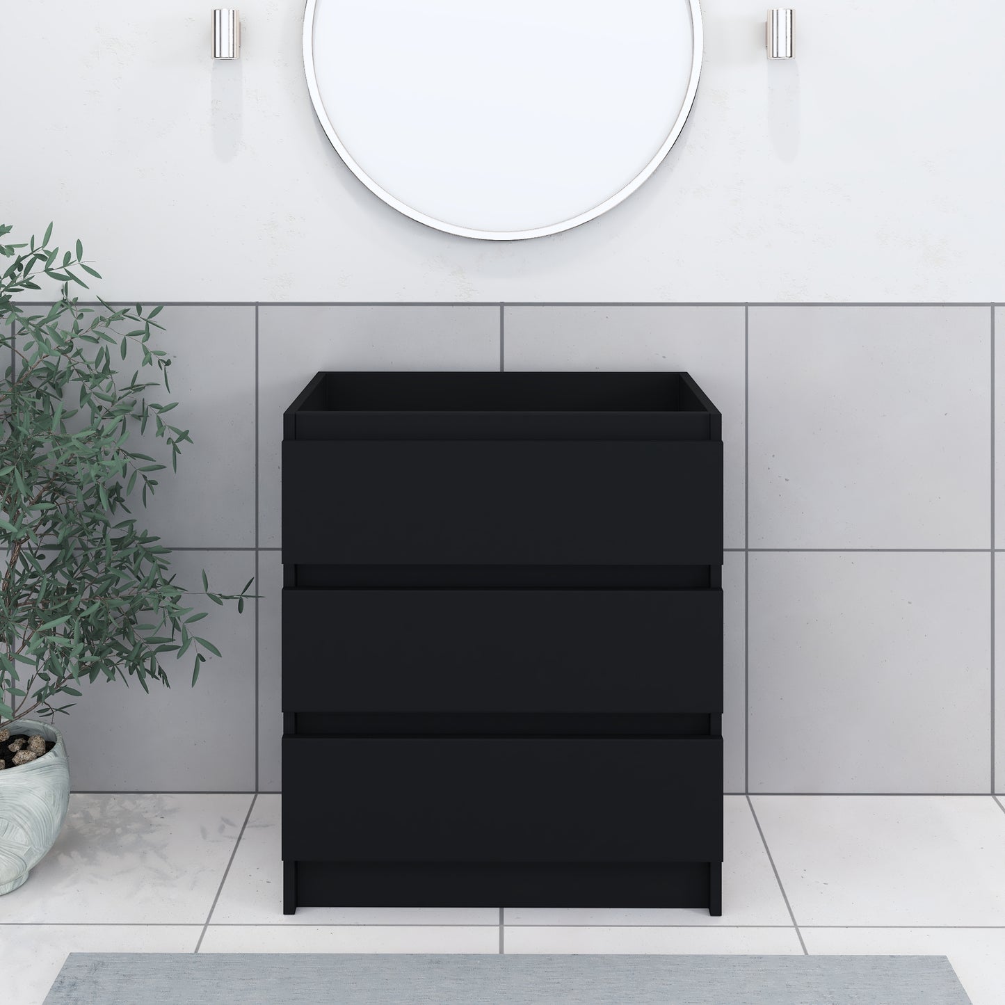 Pepper 30" Bathroom Vanity Cabinet Only