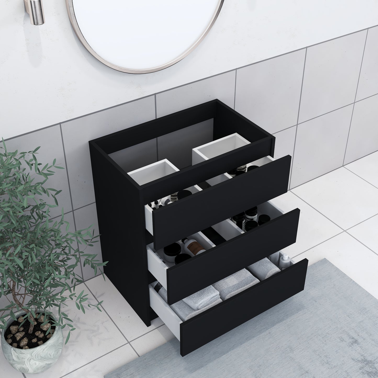 Pepper 30" Bathroom Vanity Cabinet Only