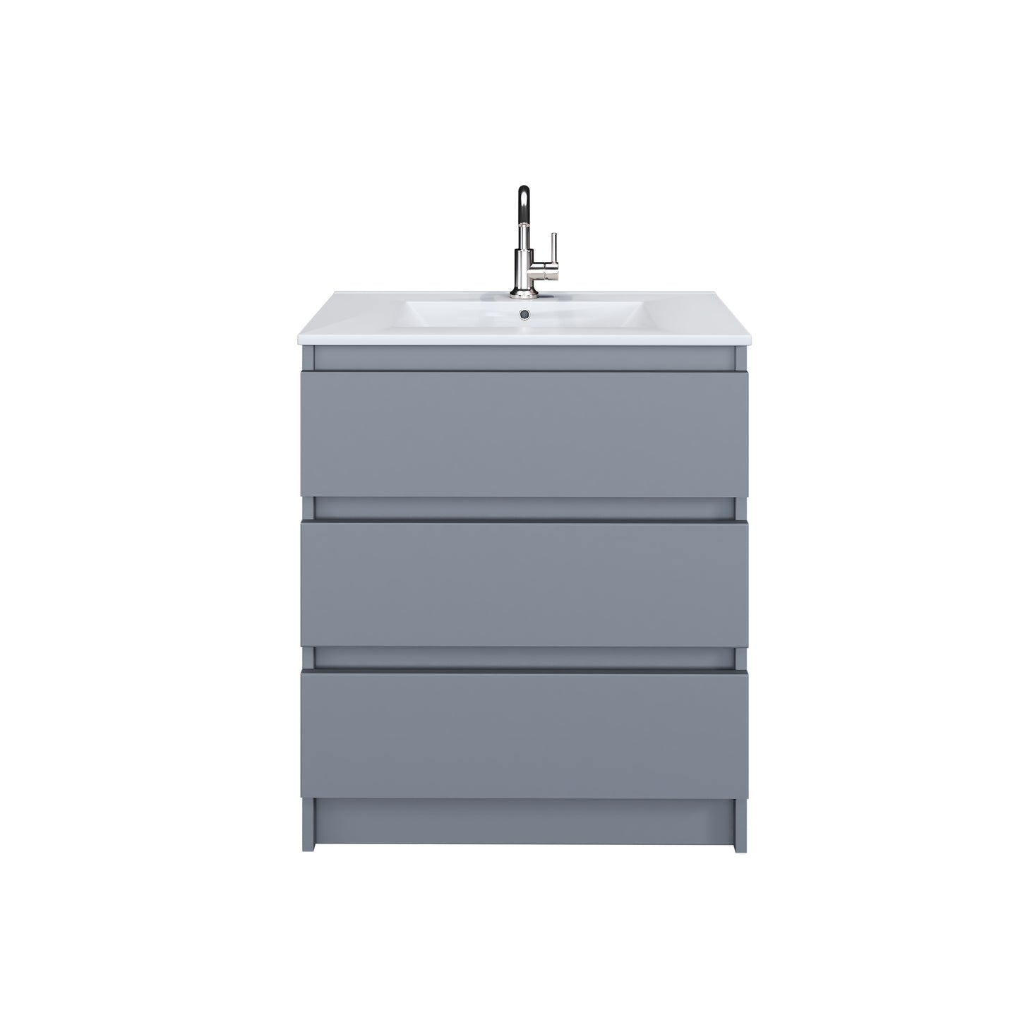 Pepper 30" Bathroom Vanity with integrated counter top