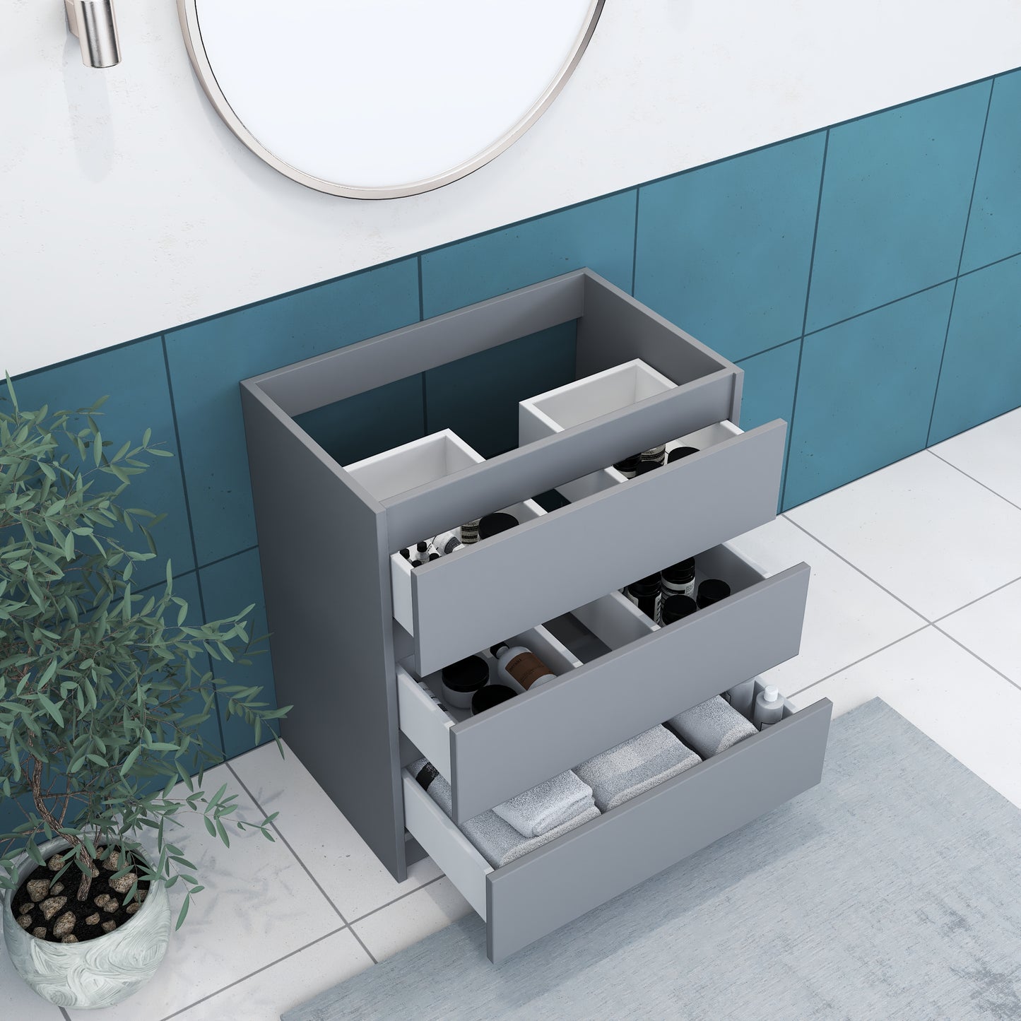 Pepper 30" Bathroom Vanity Cabinet Only