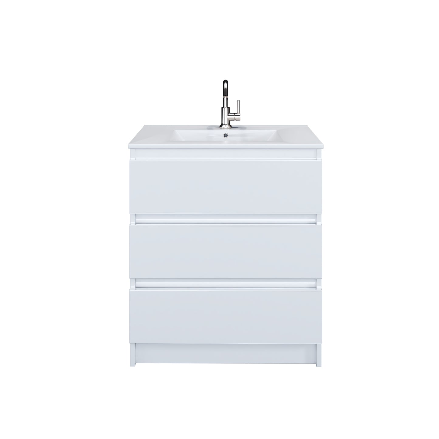 Pepper 30" Bathroom Vanity with integrated counter top