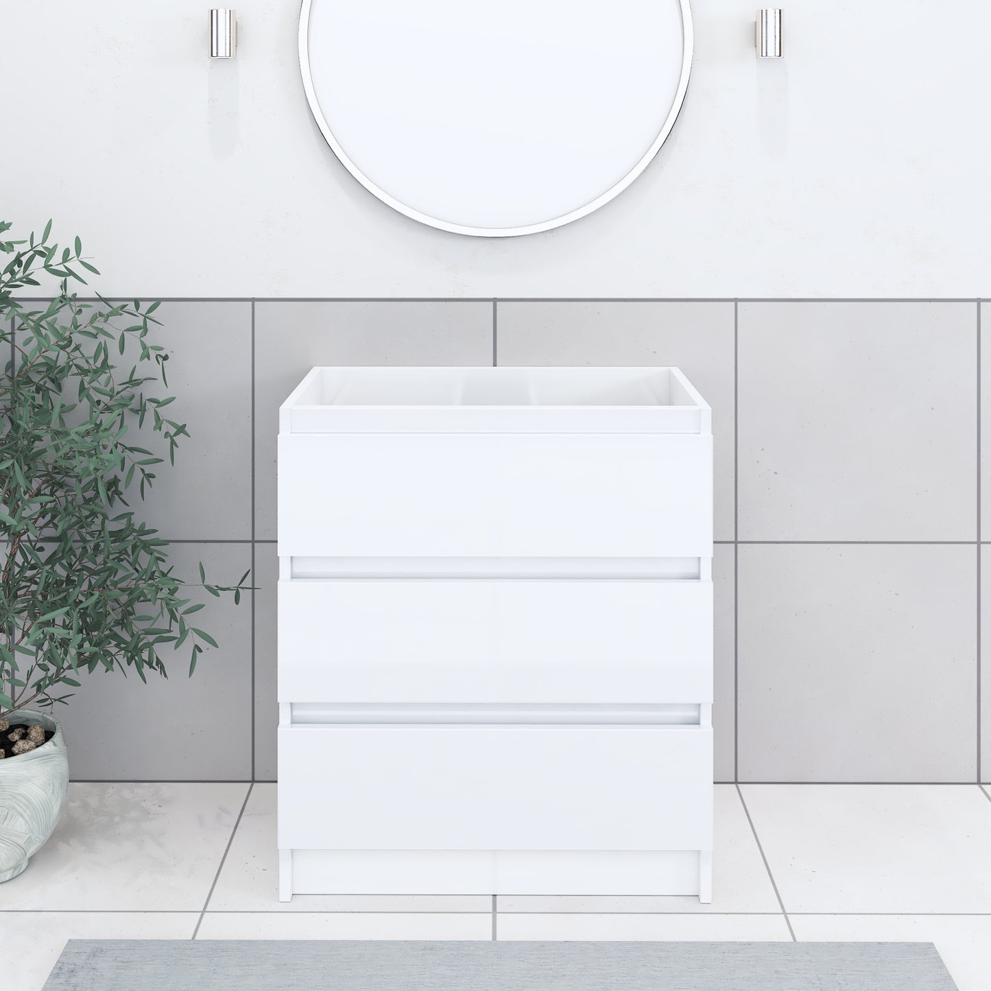 Pepper 30" Bathroom Vanity Cabinet Only