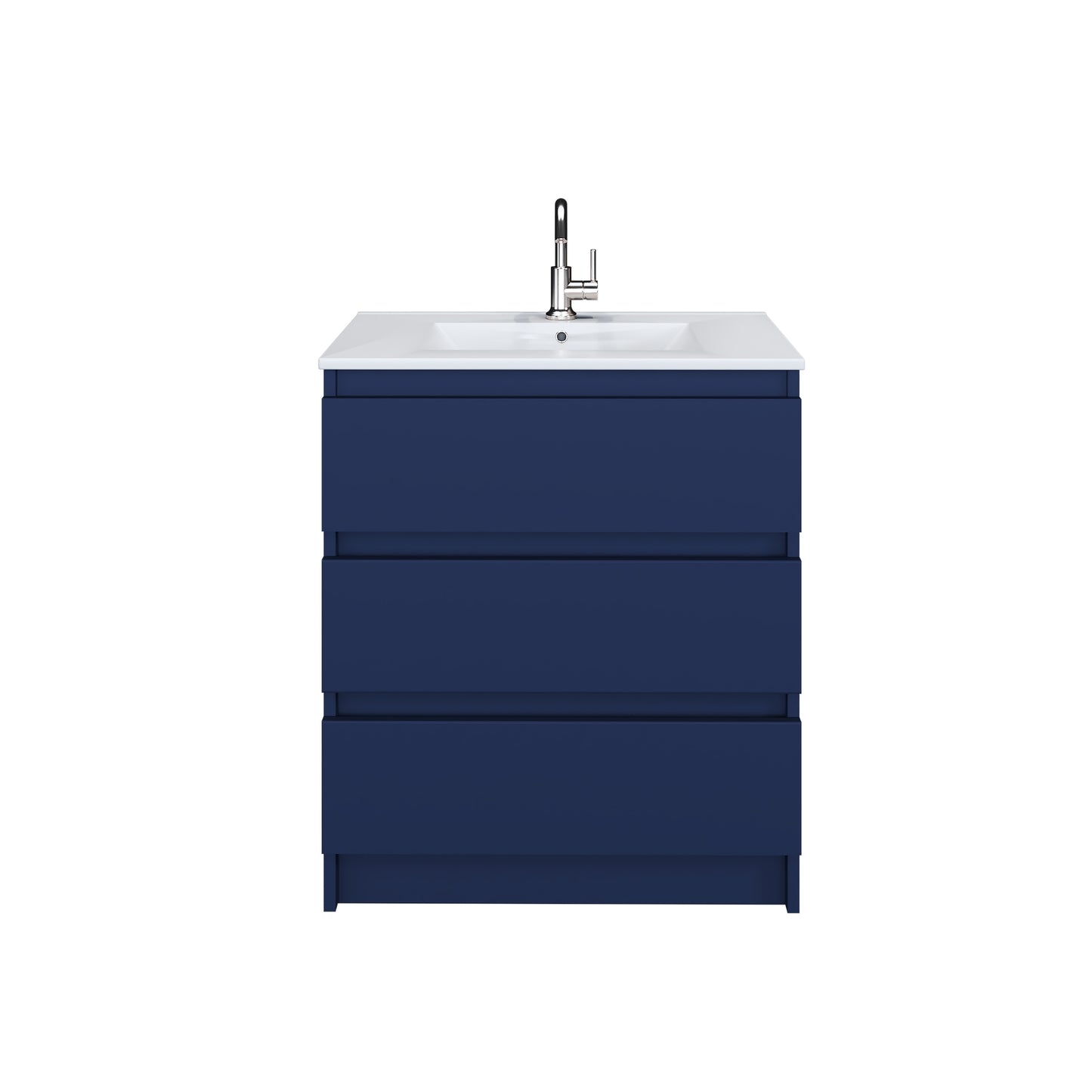 Pepper 30" Bathroom Vanity with integrated counter top