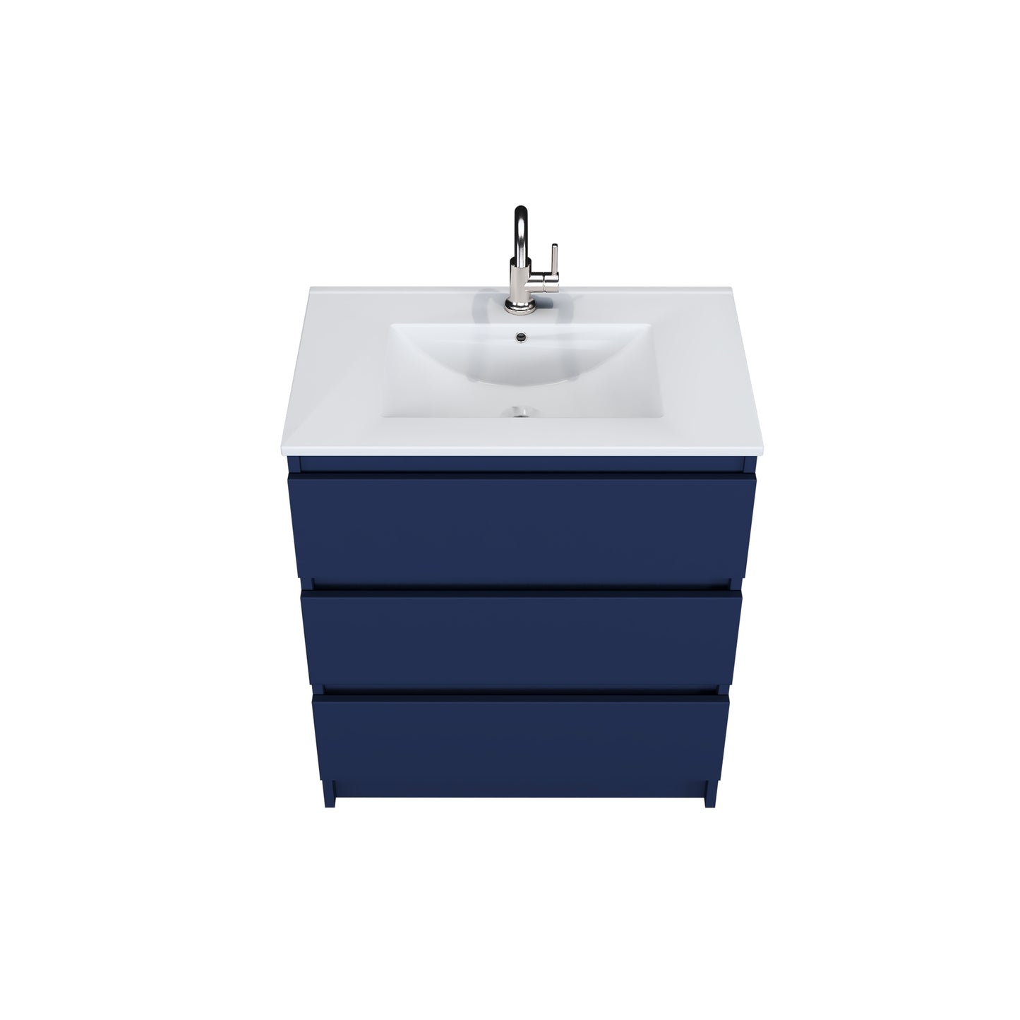 Pepper 30" Bathroom Vanity with integrated counter top