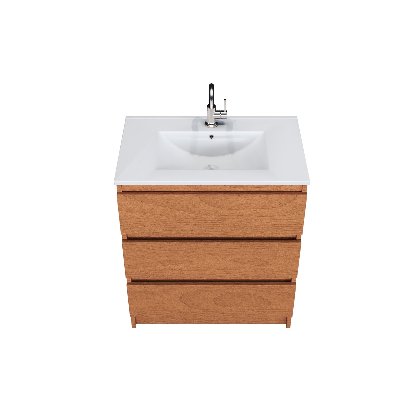 Pepper 30" Bathroom Vanity with integrated counter top