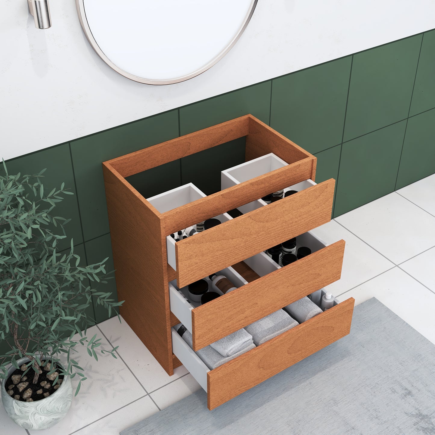 Pepper 30" Bathroom Vanity Cabinet Only