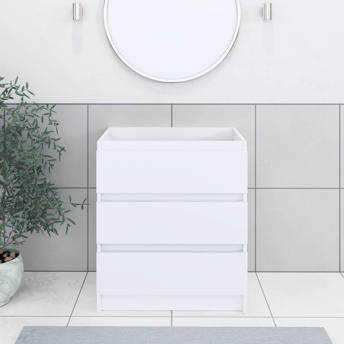 Pepper 30" Bathroom Vanity Cabinet Only