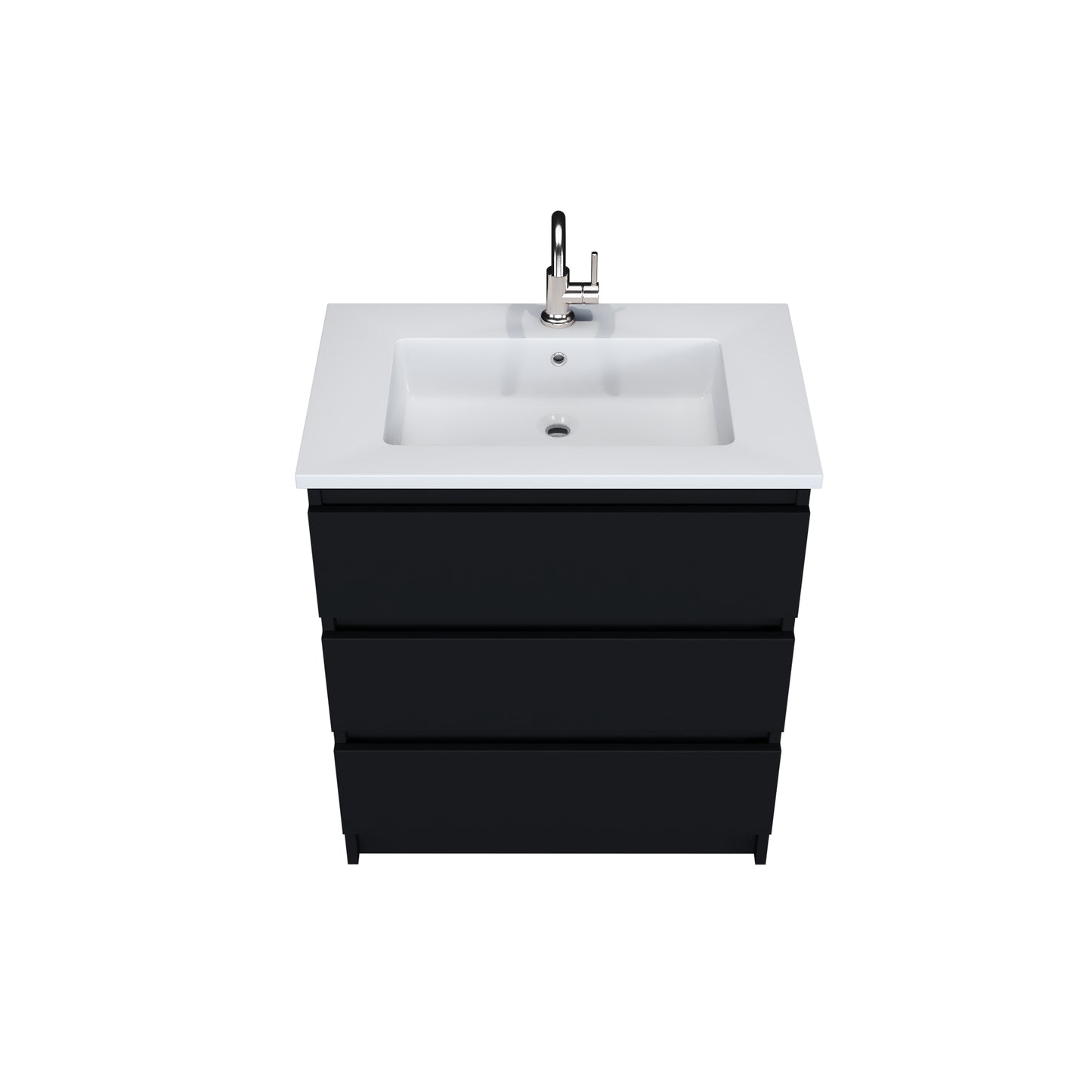 Pepper 30" Bathroom Vanity with integrated counter top