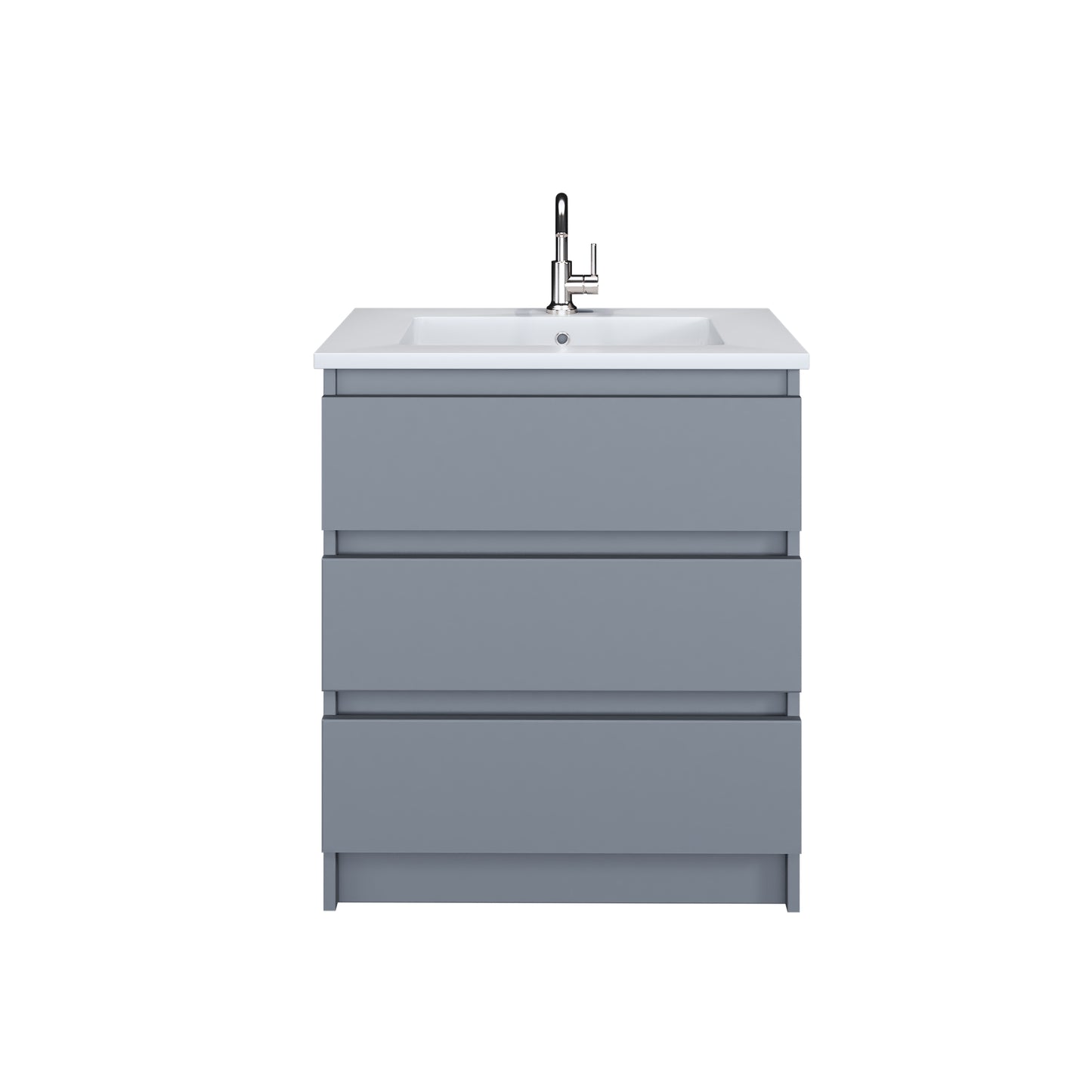 Pepper 30" Bathroom Vanity with integrated counter top