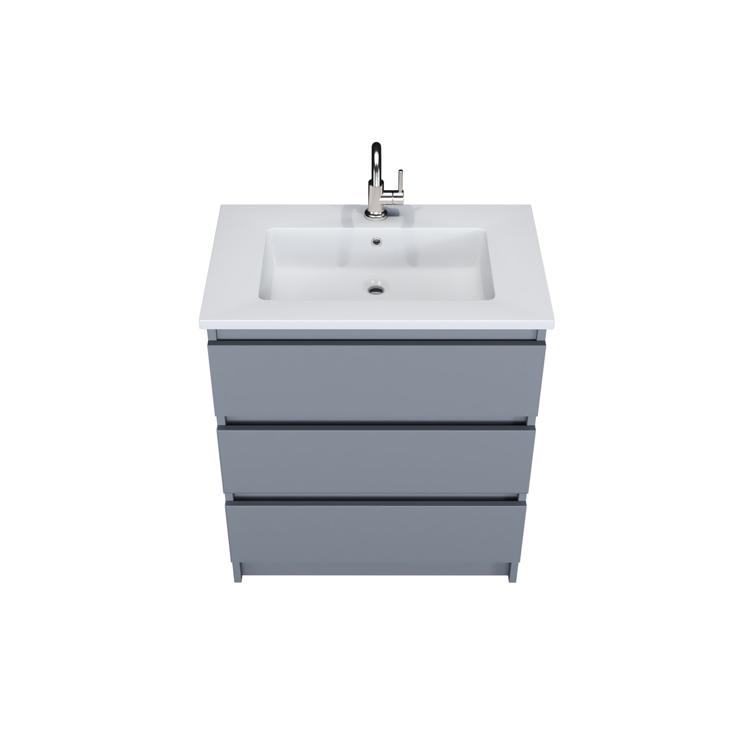 Pepper 30" Bathroom Vanity with integrated counter top