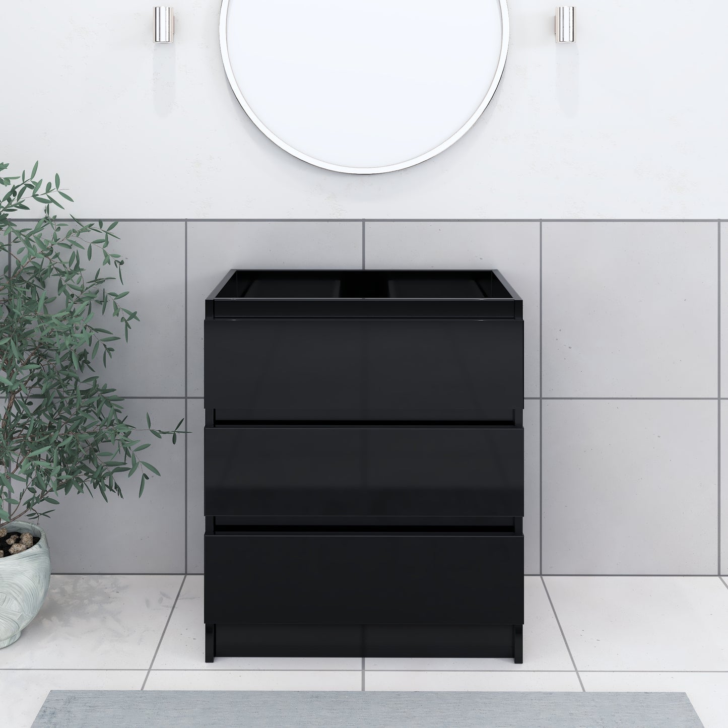 Pepper 30" Bathroom Vanity Cabinet Only