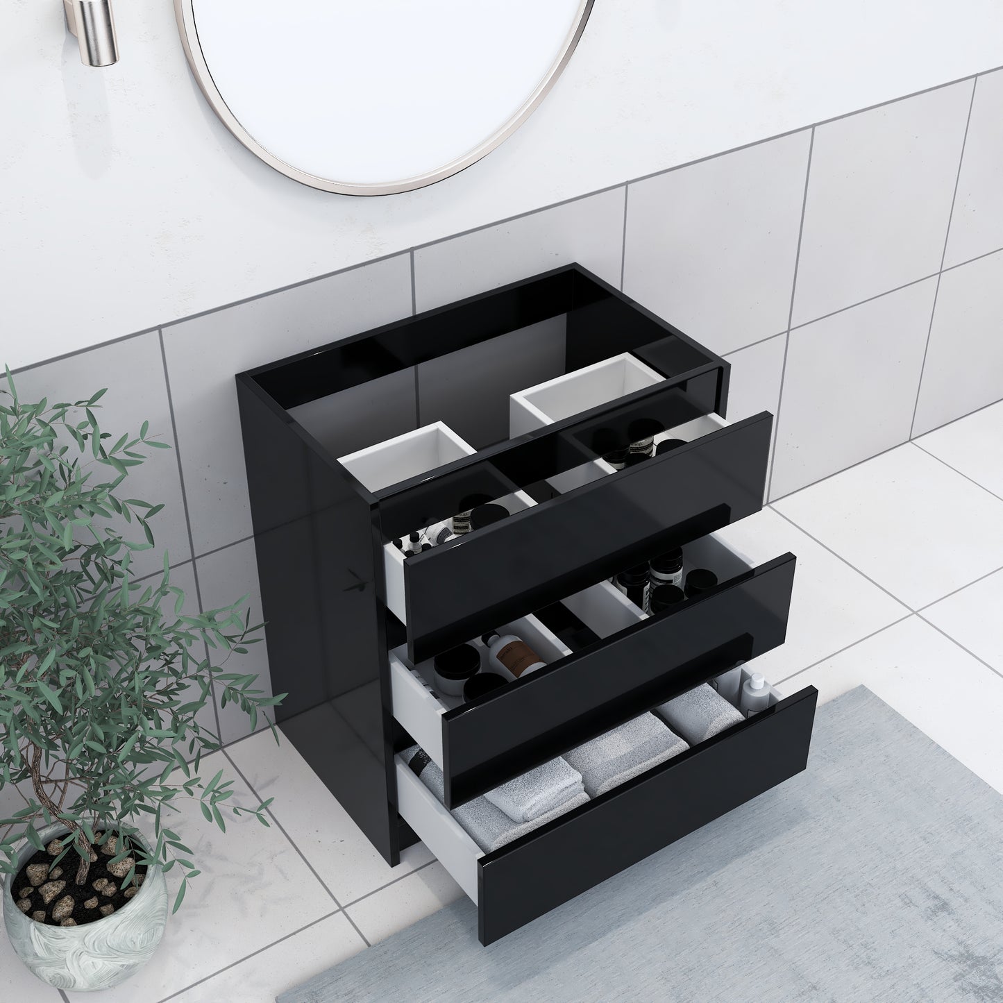 Pepper 30" Bathroom Vanity Cabinet Only