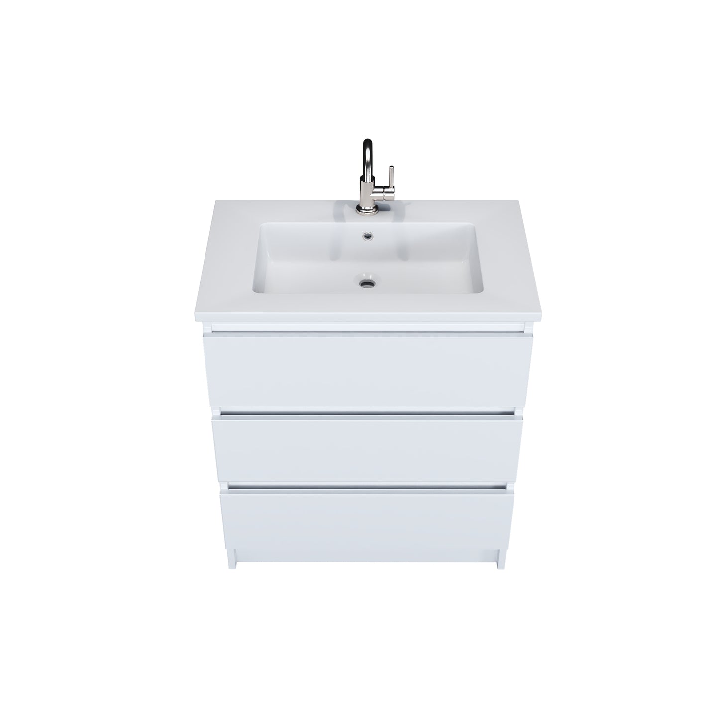 Pepper 30" Bathroom Vanity with integrated counter top