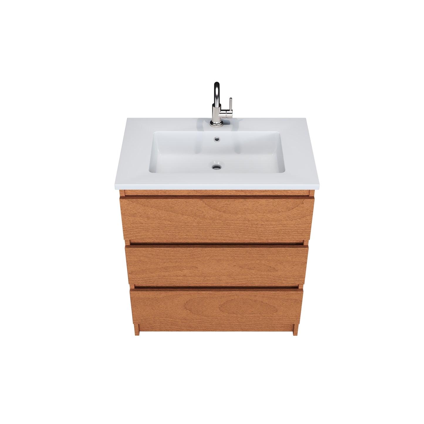 Pepper 30" Bathroom Vanity with integrated counter top