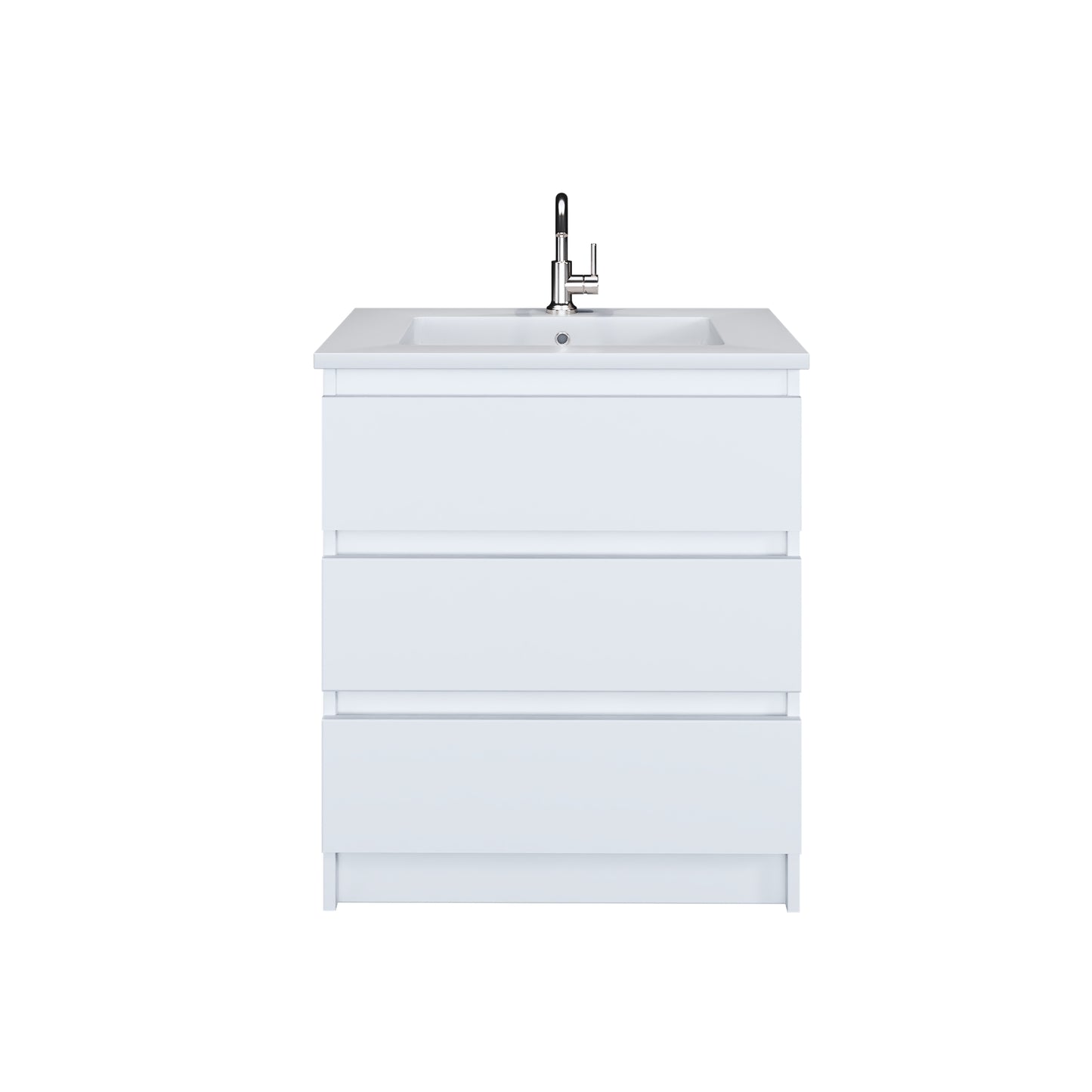 Pepper 30" Bathroom Vanity with integrated counter top