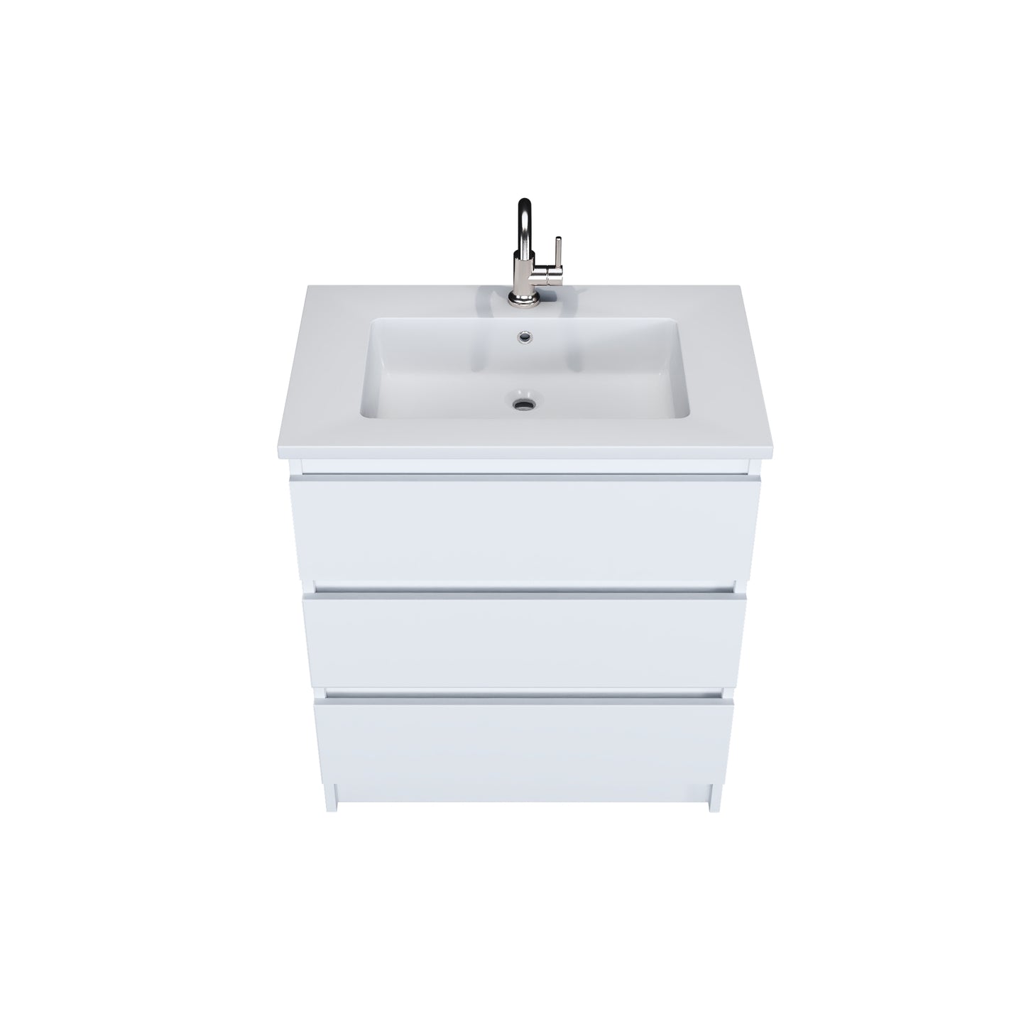 Pepper 30" Bathroom Vanity with integrated counter top
