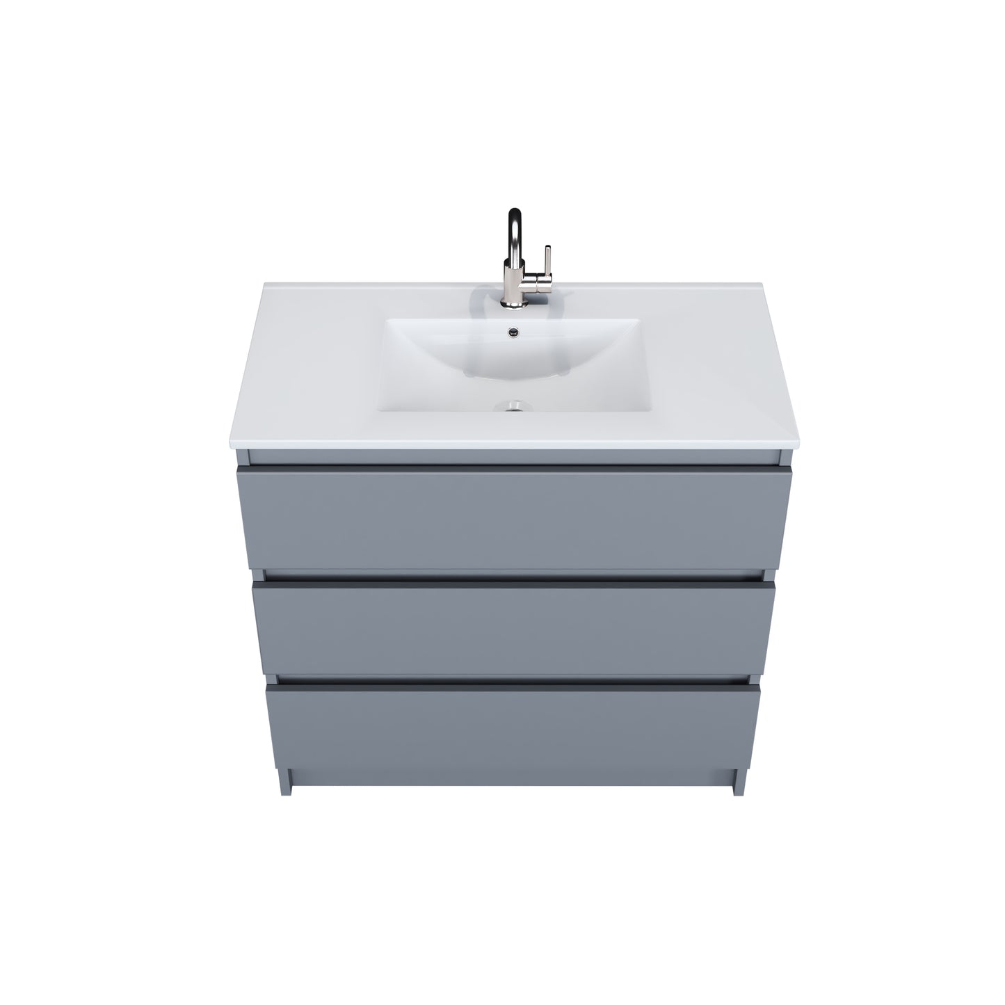 Pepper 36" Bathroom Vanity with integrated counter top