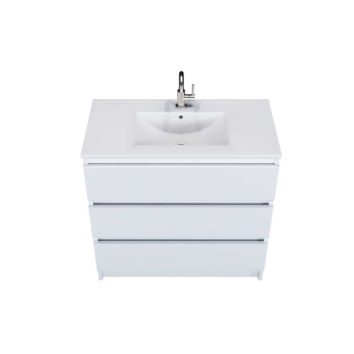 Pepper 36" Bathroom Vanity with integrated counter top