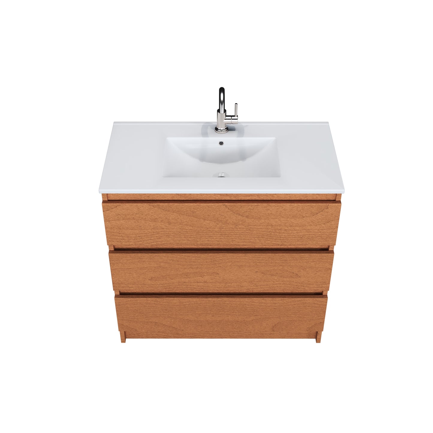 Pepper 36" Bathroom Vanity with integrated counter top