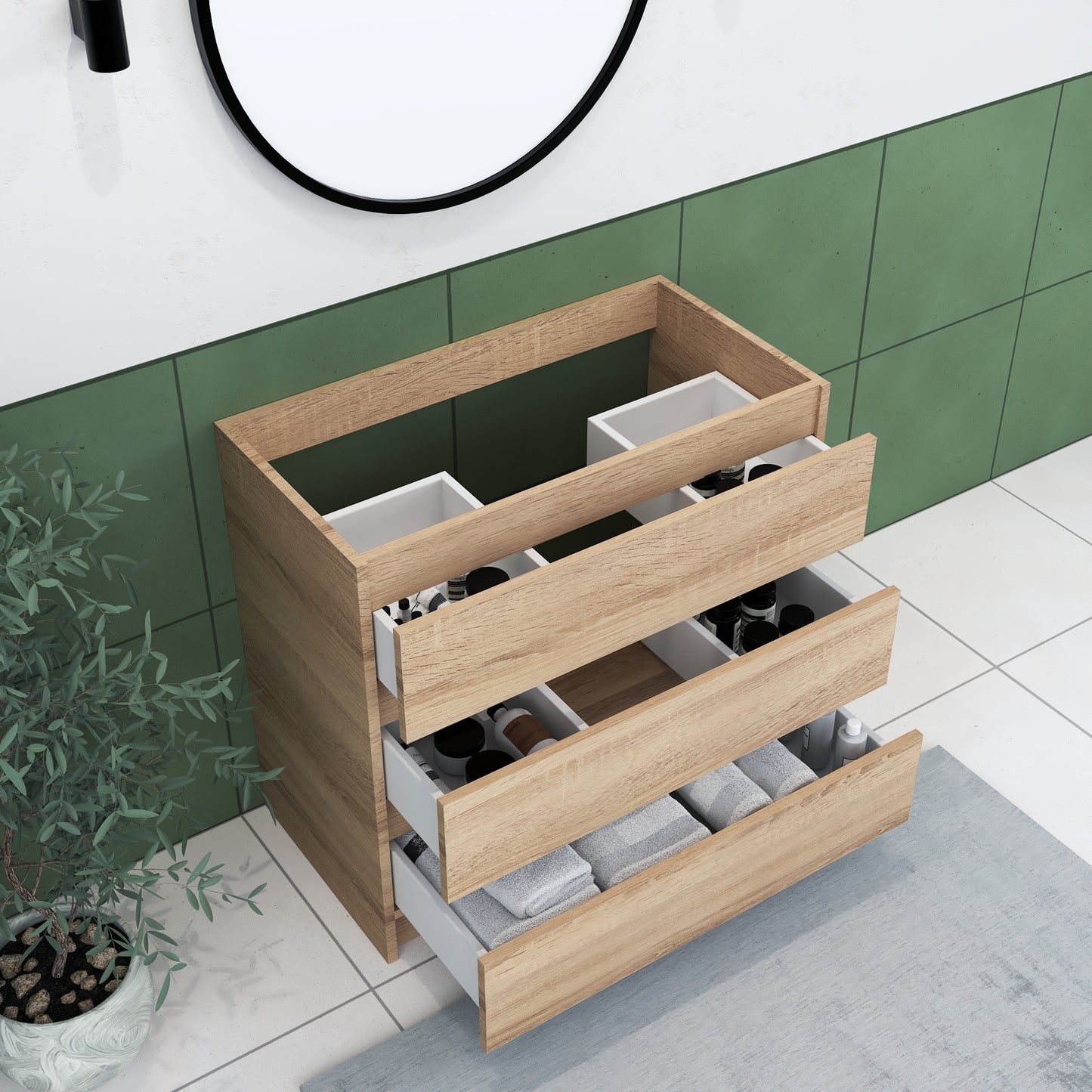 Pepper 36" Bathroom Vanity Cabinet Only