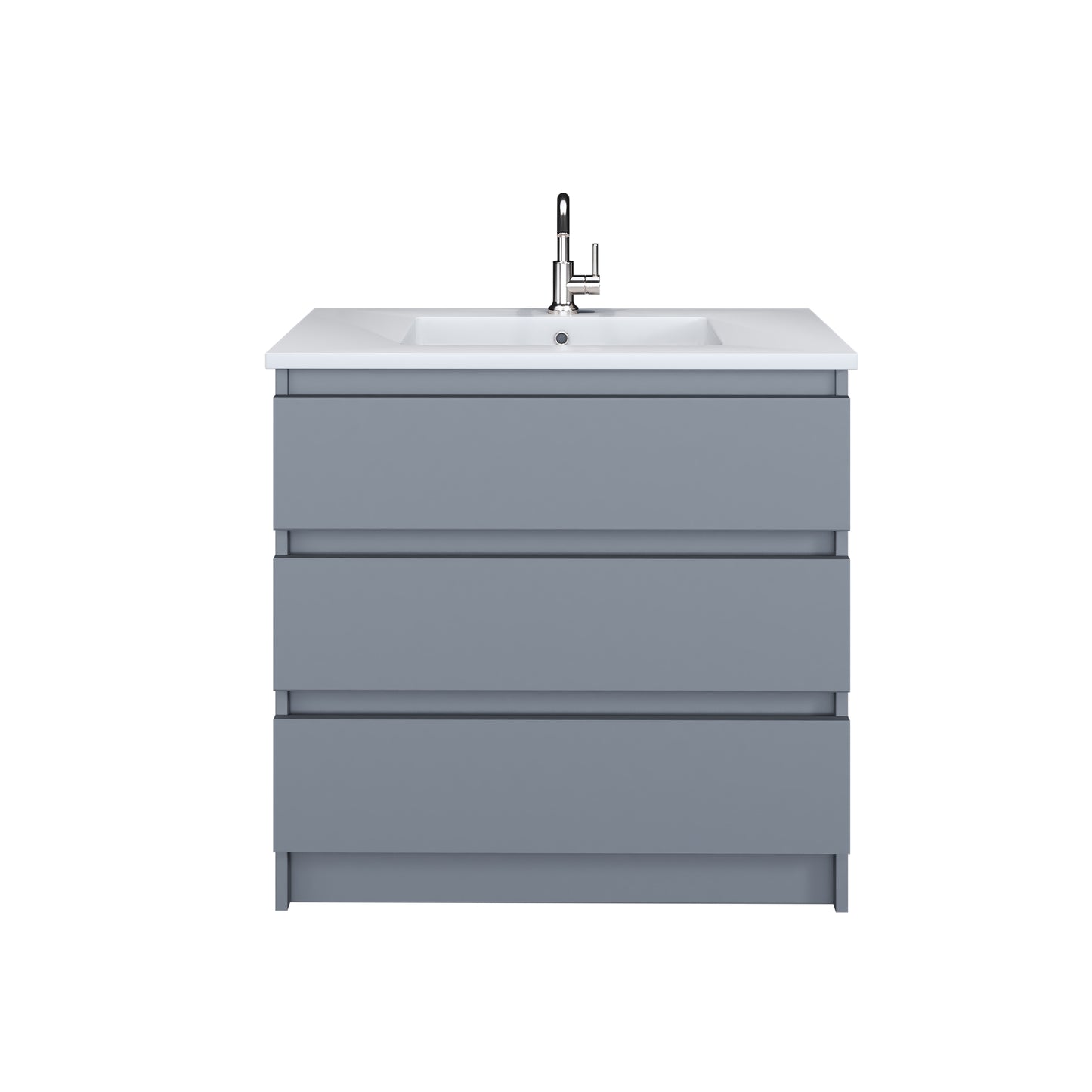 Pepper 36" Bathroom Vanity with integrated counter top